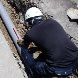 公共工事の様子