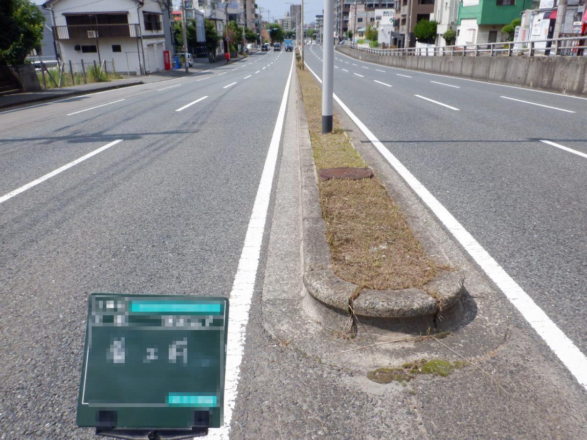 中央分離帯景観整備工事